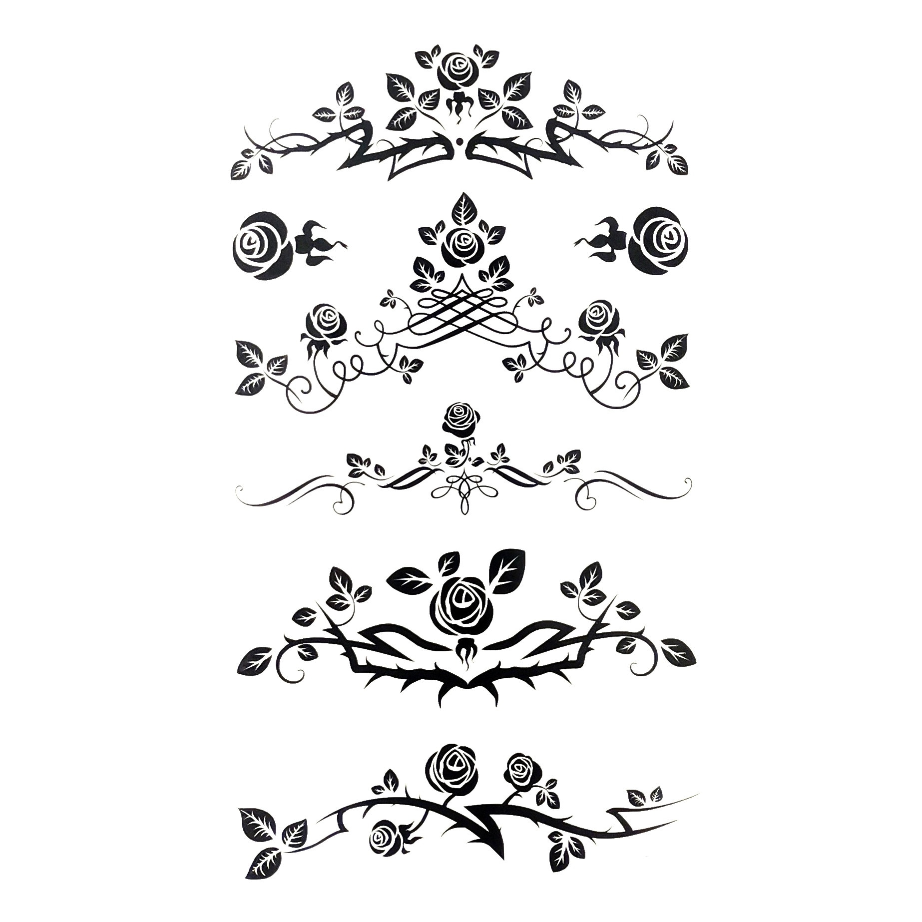 Tatuaj temporar 21 x 10 cm,Nevermore® KR143