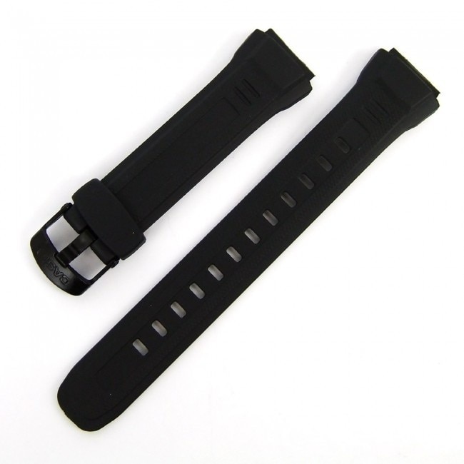 Cinturino Originale Casio In Resina Nera Per Orologi WV-58 - Foto 3