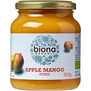 Piure de mere si mango bio Biona, 360g