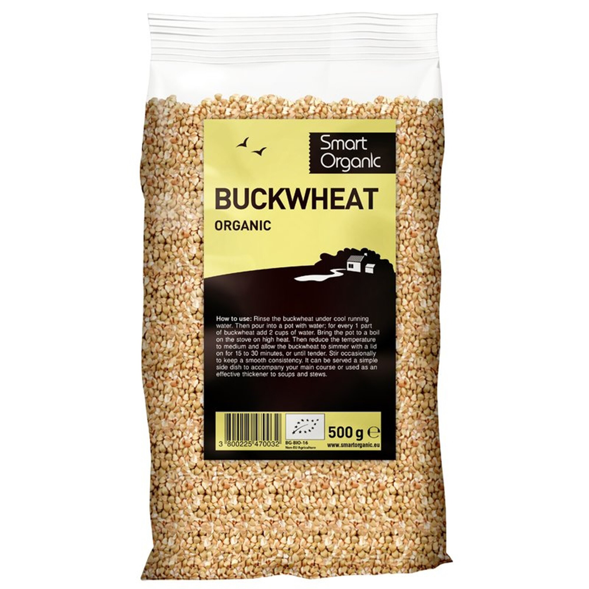 Hrisca integrala bio Smart Organic, 500g