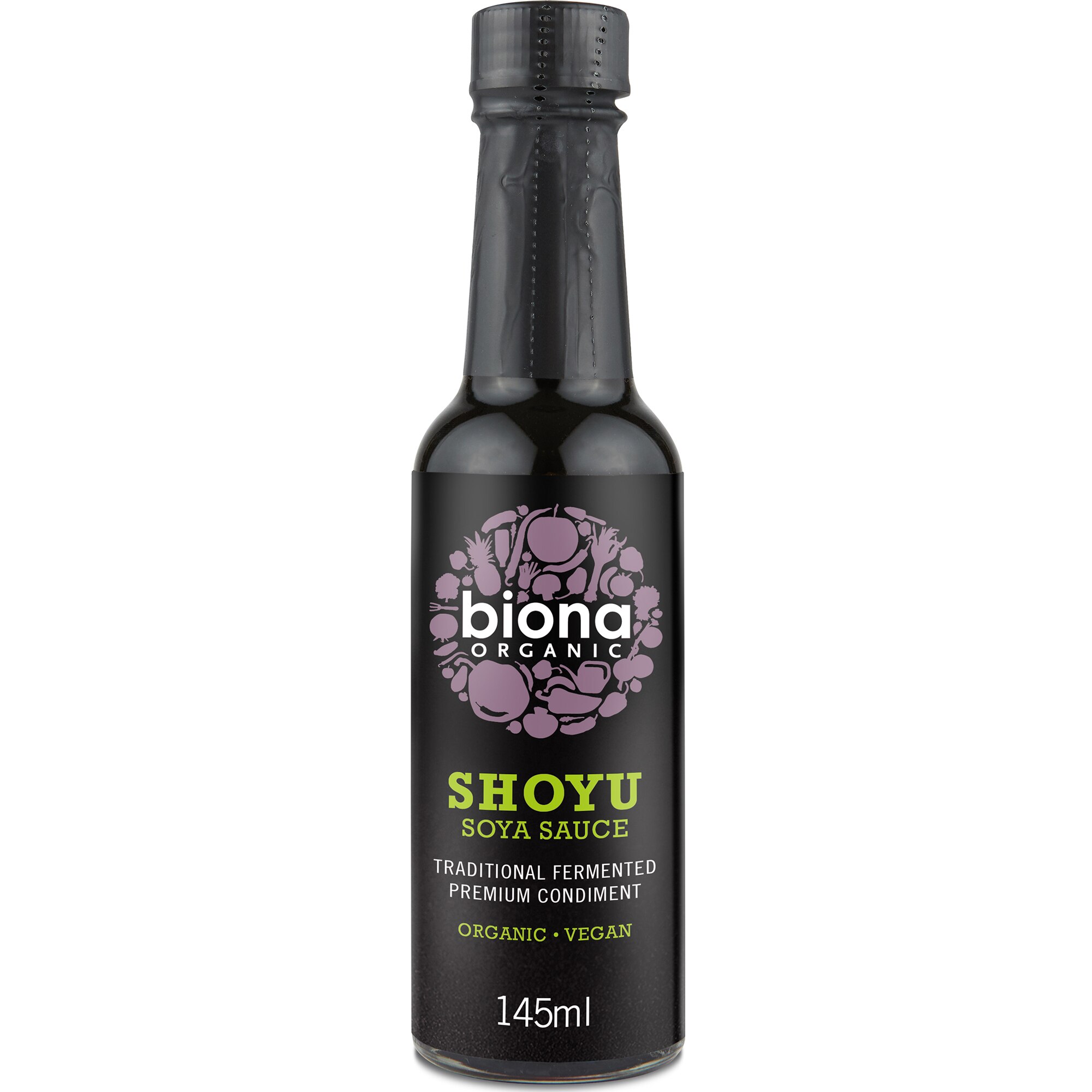 Sos de soia shoyu bio Biona, 145ml