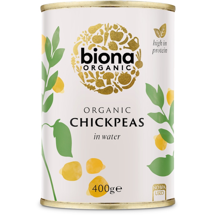 Naut bio la conserva Biona, 400g