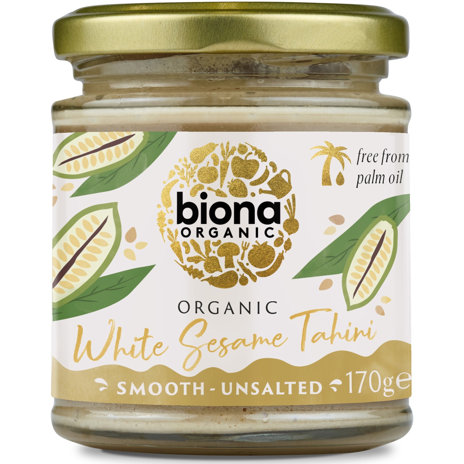 Tahini din susan alb bio Biona, 170g