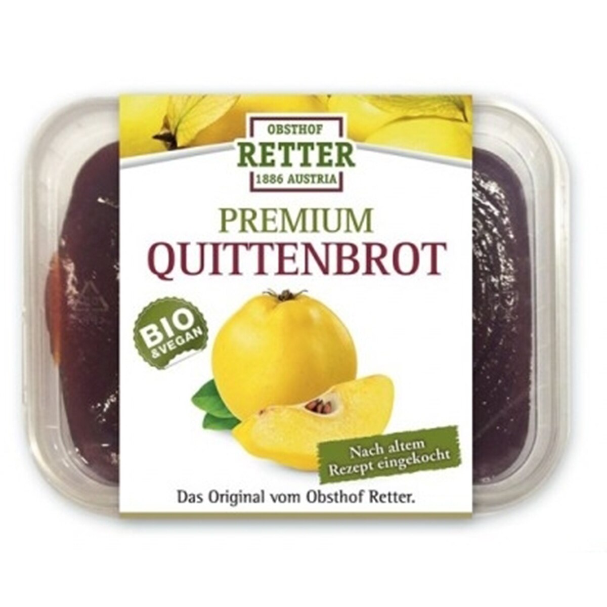 Gem de gutui bio Retter, 150g