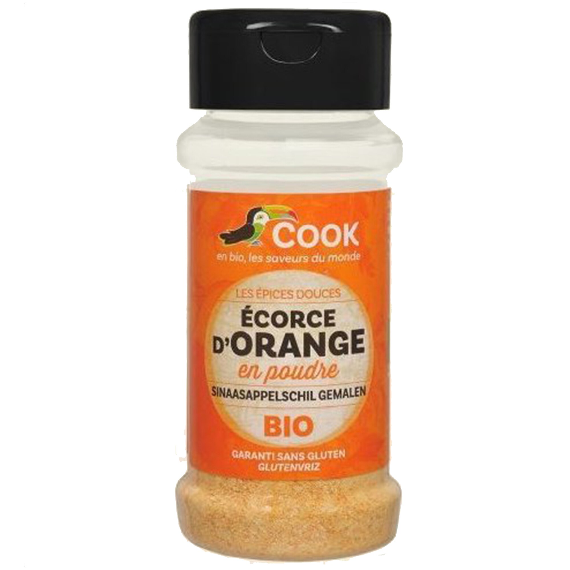 Coaja de portocoala pudra bio Cook, 32g