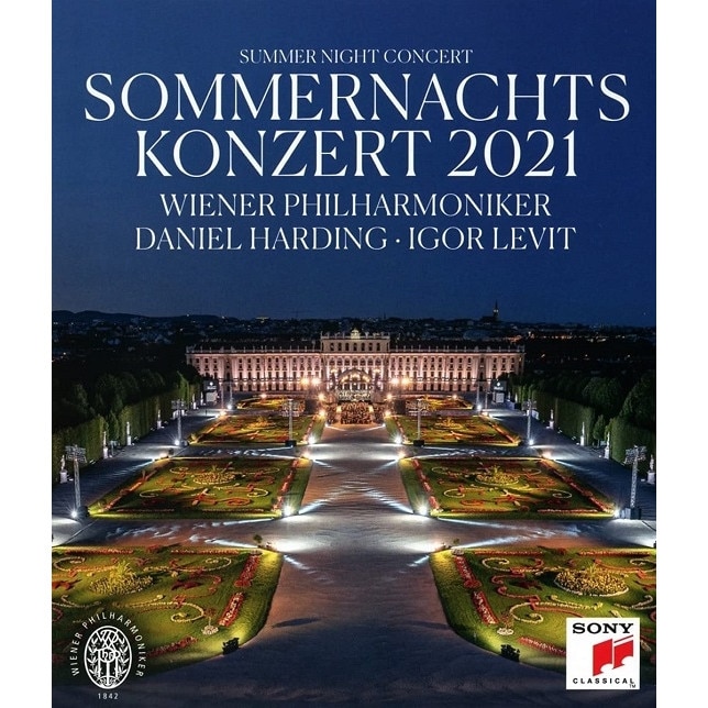 Daniel Harding/Igor Levit/Wiener Philharmoniker - SommernachtsKonzert 2021 (Blu-Ray)