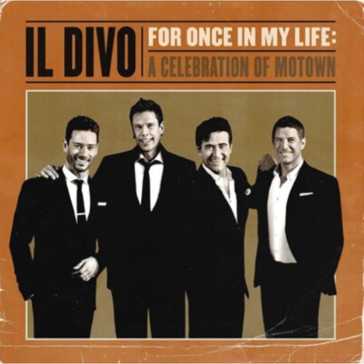 Il Divo: For Once In My Life [CD]