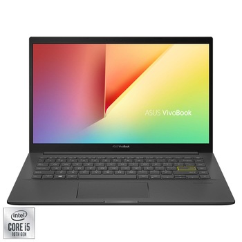 Laptop ASUS VivoBook K413JA cu procesor Intel® Core™ i5-1035G1, 14 Laptop ASUS VivoBook K413JA cu procesor Intel® Core™ i5-1035G1, 14