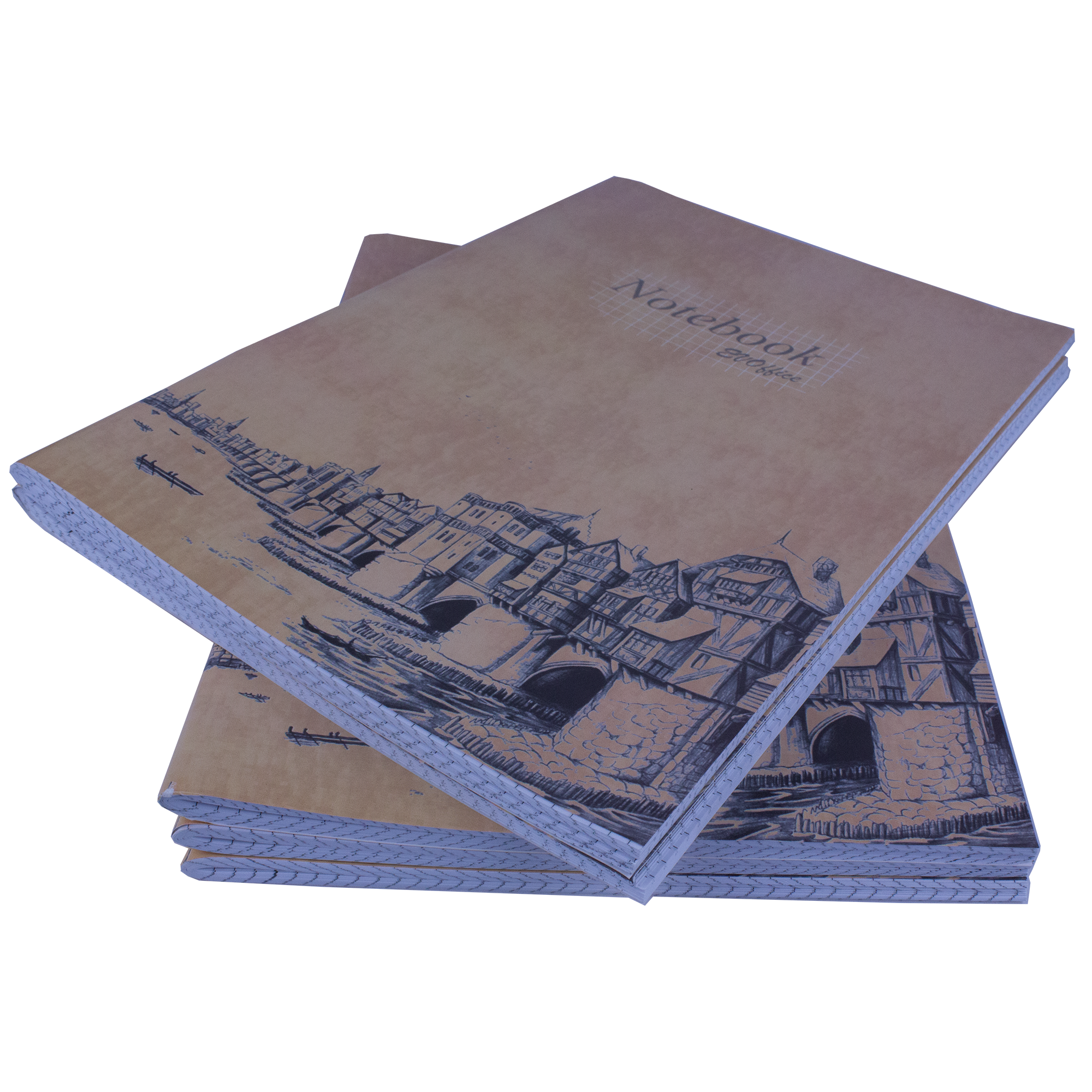 Caiet A4 48 file coperta policormie - matematica EVOffice