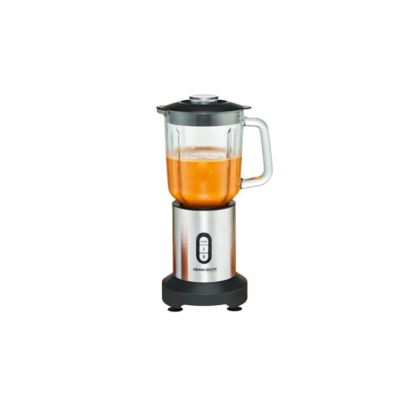 Blender de masa, 350 W, 2 niveluri de viteza, 23000 rpm, lama din otel cu 4 aripi, functie pulse, Rommelsbacher, MX350