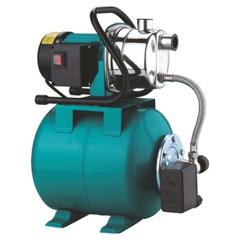 Hidrofor cu carcasa inox 20 l AquaTech, 1200 W, 3800 l/h Hidrofor cu carcasa inox 20 l AquaTech, 1200 W, 3800 l/h