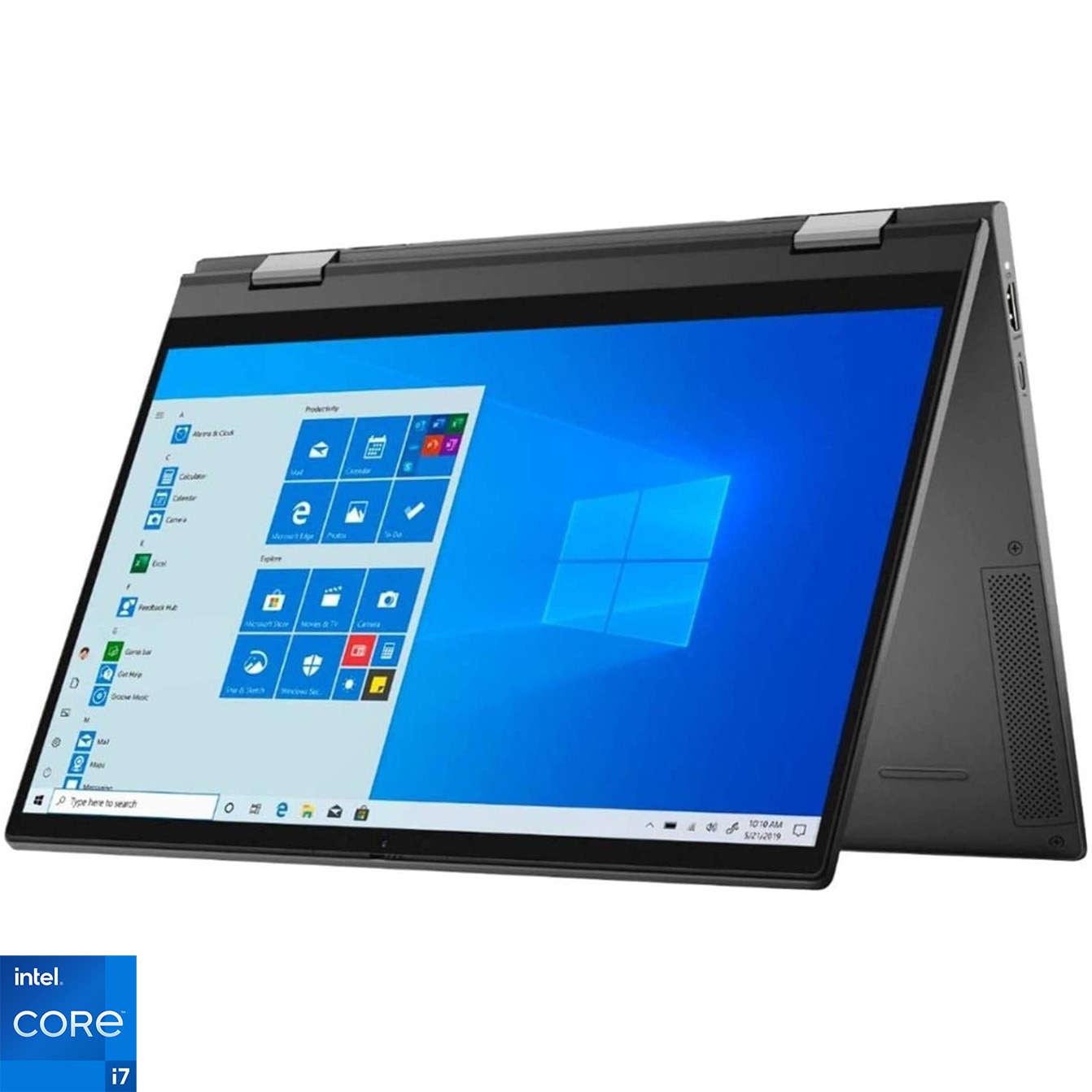 Laptop 2 in 1 Dell Inspiron 7306 cu procesor Intel Core i7-1165G7, 13.3