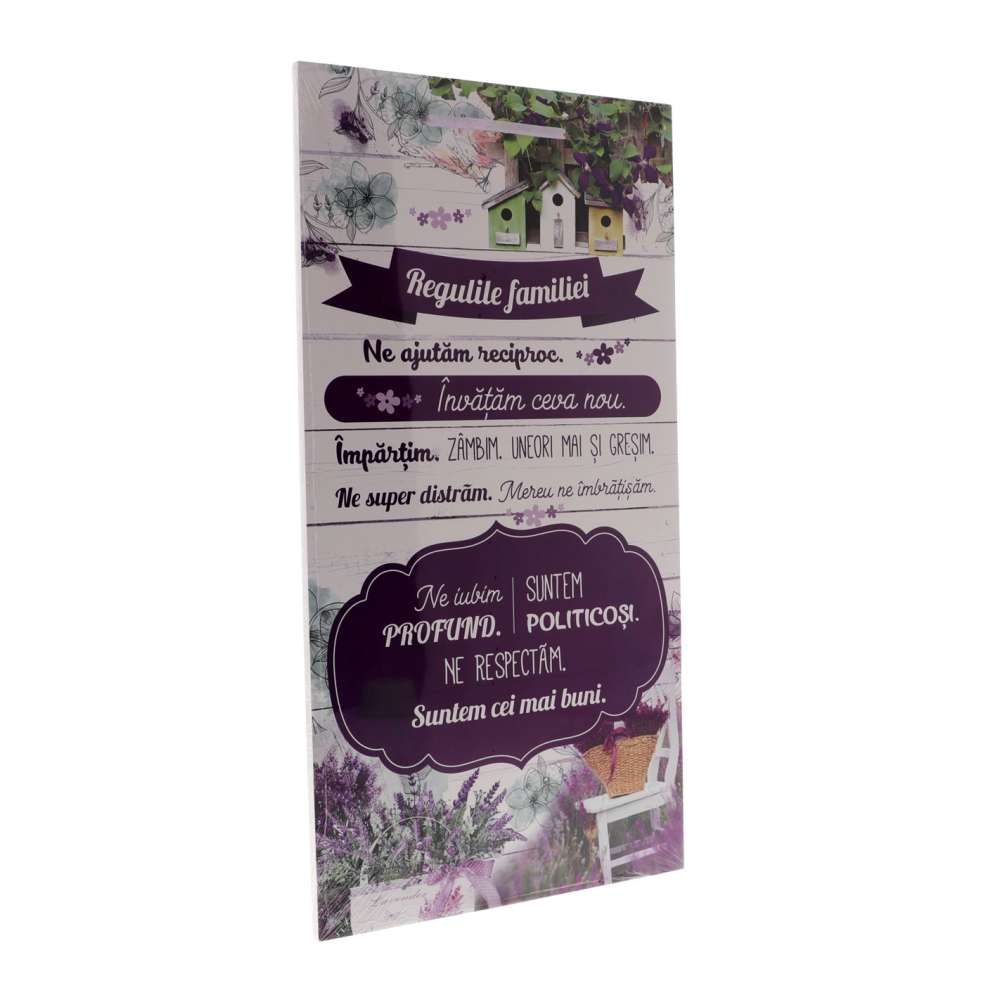 Tablou Mov Regulile Familiei
