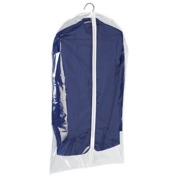Husa pentru un costum transparent, 100 x 60 cm Husa pentru un costum transparent, 100 x 60 cm