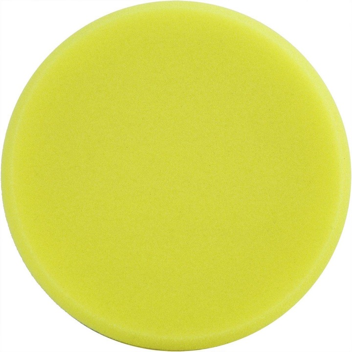Полираща гъба Meguiar's pentru masina de polish, Жълта, Средна абразивност, 5", Soft Buff Foam Polishing Disc