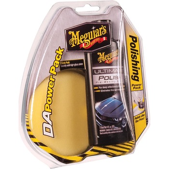 Burete polish auto Meguiar's pentru masina de polish cu solutie, 4 Burete polish auto Meguiar's pentru masina de polish cu solutie, 4