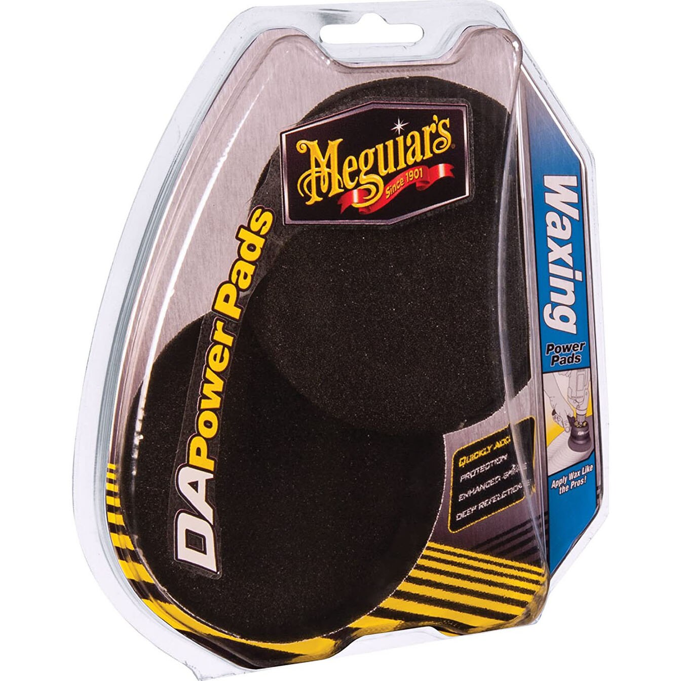 Set 2 bureti polish auto Meguiar's , negru, 4