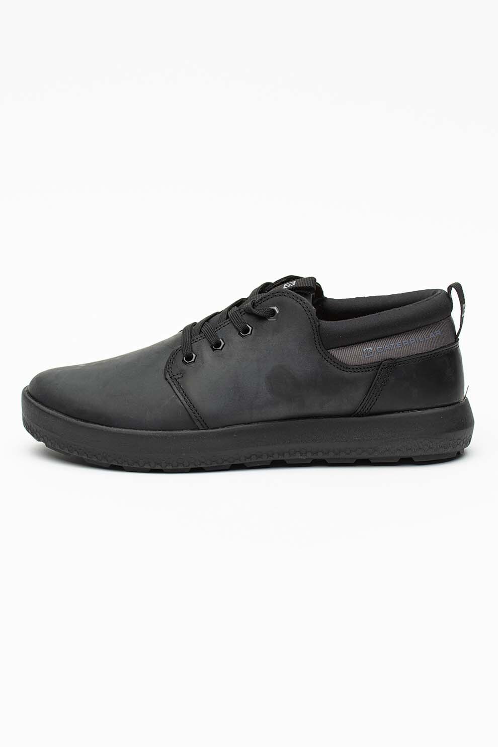 CAT, Pantofi casual de piele peliculizata Proxy, Negru