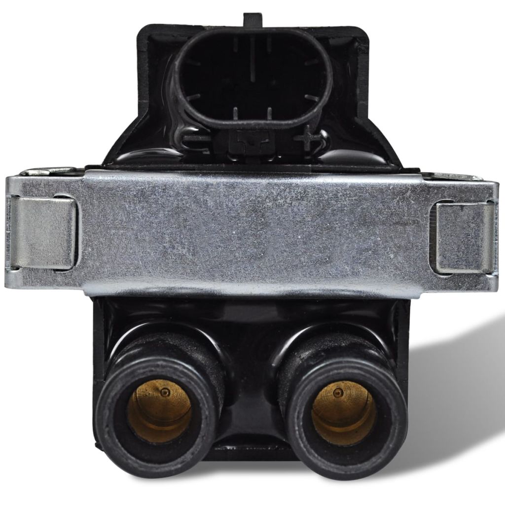 Bobina de inductie compatibila cu Alfa Romeo cu 2 pini, vidaXL, PBT, Negru