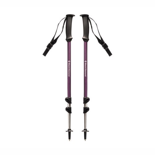 Set de Bete pentru Drumetie Black Diamond Trail Explorer, 77-130 cm, Aluminiu, Mov/Negru