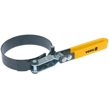 Cheie pentru filtru de ulei, VOREL, Otel, 93 - 111 mm Cheie pentru filtru de ulei, VOREL, Otel, 93 - 111 mm
