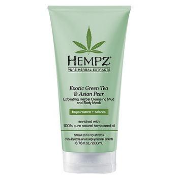 Exfoliant de corp Hempz Exotic Green Tea&Asian Pear 200ml Exfoliant de corp Hempz Exotic Green Tea&Asian Pear 200ml