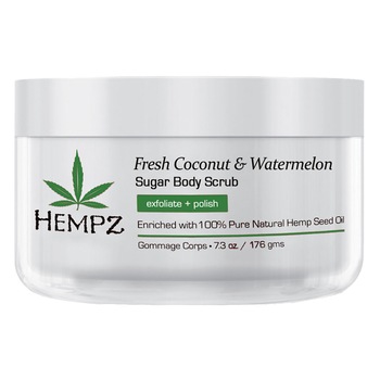 Exfoliant de corp Hempz Fresh Coconut&Watermelon Sugar 215ml Exfoliant de corp Hempz Fresh Coconut&Watermelon Sugar 215ml