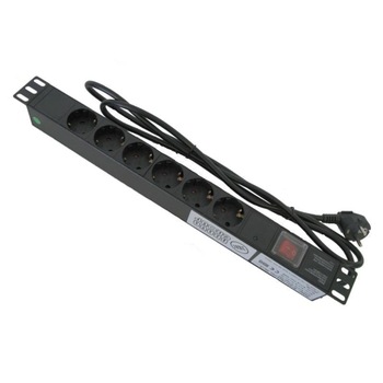 Priza Tecnoware FRA17409 8 prize Schuko 2m Black fra17409 Priza Tecnoware FRA17409 8 prize Schuko 2m Black fra17409