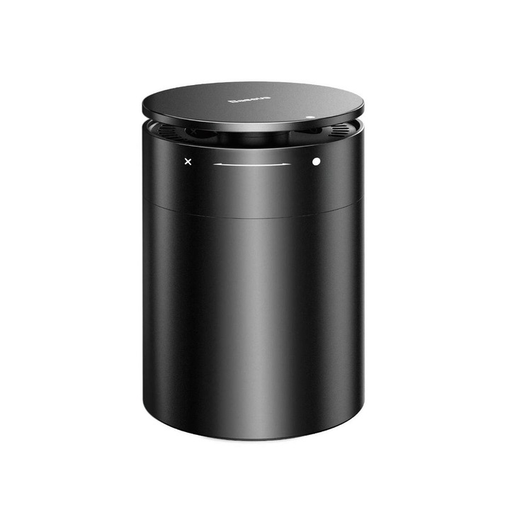 Baseus autós kiegészítő, Minimalist pohártartóba való légfrissítő, Oceán illattal (Formaldehydes tisztító funkció), fekete (SUXUN-CE01)