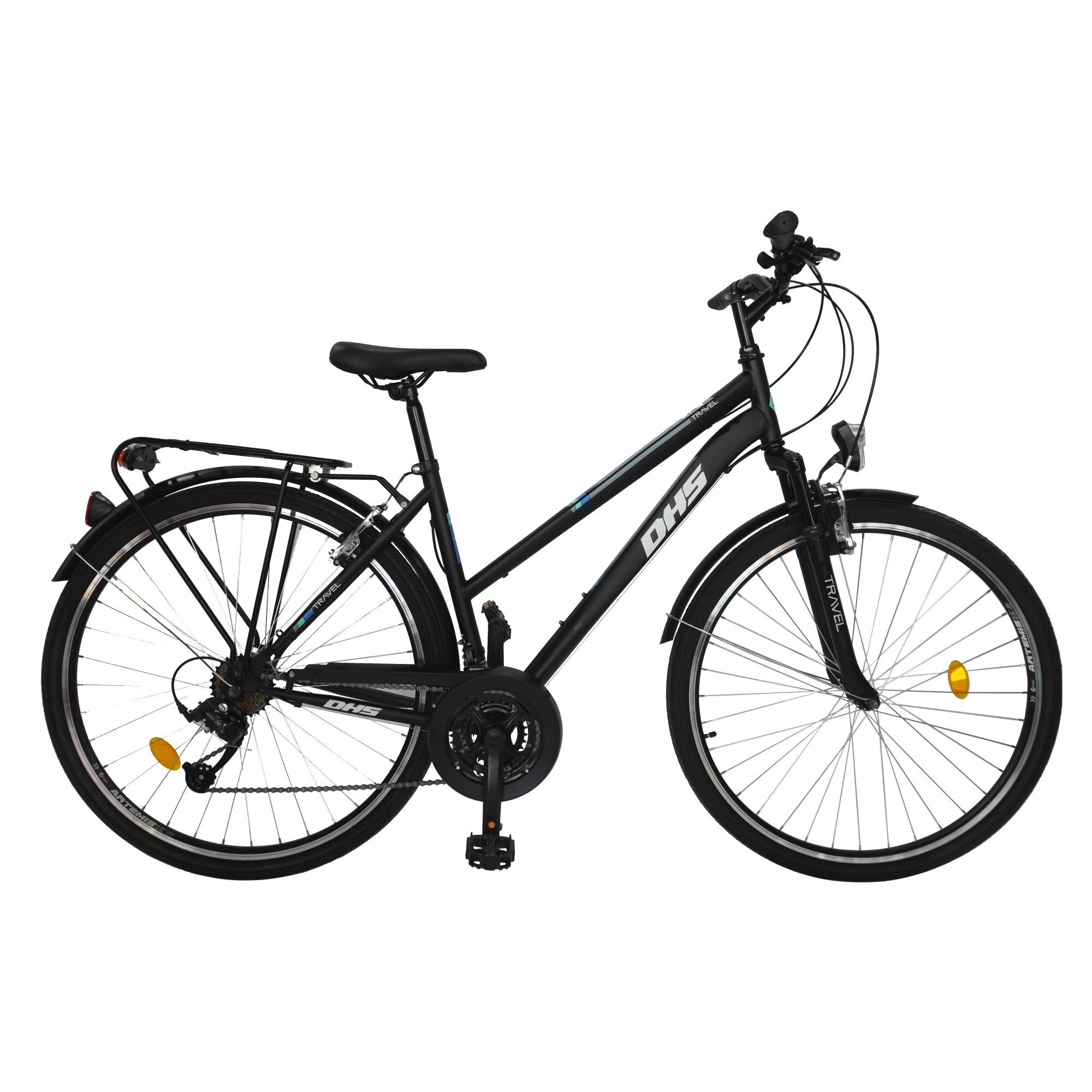 Bicicleta Mtb Travel 2854 - 28 Inch, L, Negru