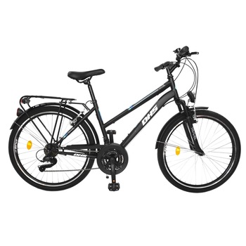 Bicicleta Mtb Travel 2654 - 26 Inch, M, Negru Bicicleta Mtb Travel 2654 - 26 Inch, M, Negru