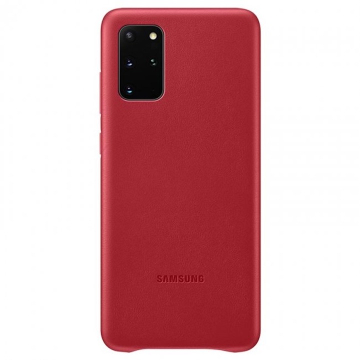 Калъф Ultra Silicone Case Soft Flexible Rubber за Samsung Galaxy S21 Plus 5G, червен