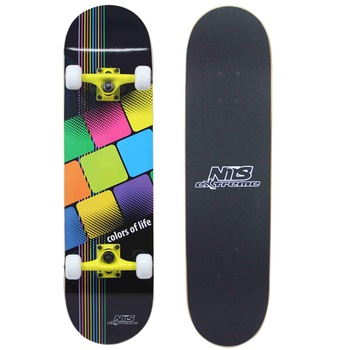 Skateboard Nils Extreme CR3108SN Color of Life, ABEC-7, 78 x 20 cm Skateboard Nils Extreme CR3108SN Color of Life, ABEC-7, 78 x 20 cm