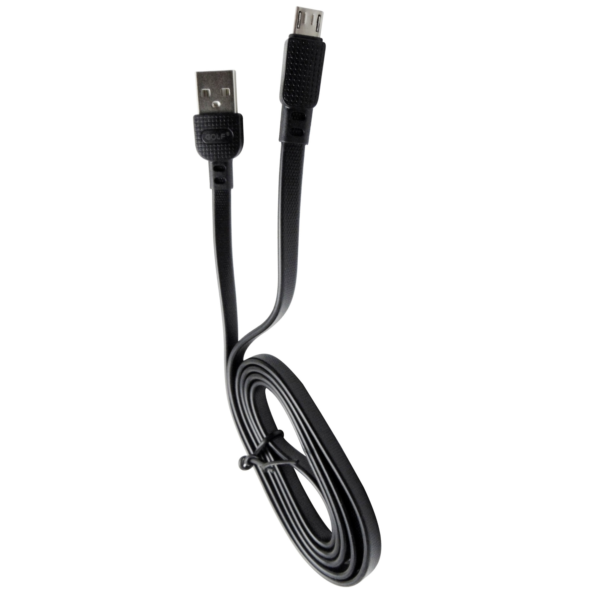 Cablu date/incarcare Golf Armor GC-66M, USB la microUSB, 3A, 1m, negru