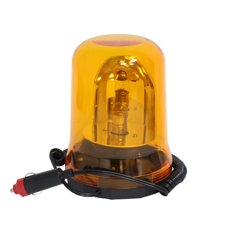 Girofar 24V galben cu prindere pe magnet