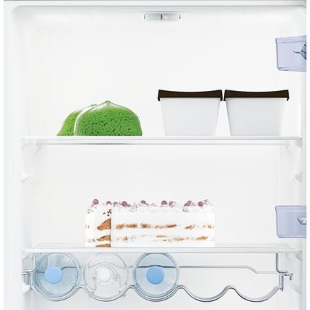 Frigider cu o usa Beko RSSE445K31WN, 402 l, Clasa F, Raft de vinuri, Iluminare LED, H 185 cm, Alb