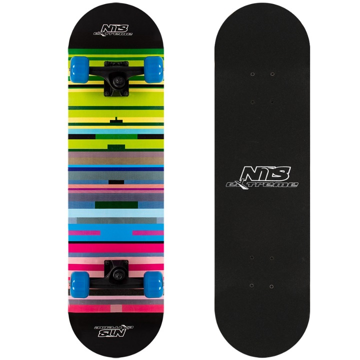 Скейтборд Nils Extreme, CR3108SA Error, ABEC-7, 78 x 20 см