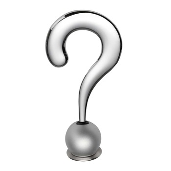 Deschizator de Scrisori Metalic Semn de Intrebare Deschizator de Scrisori Metalic Semn de Intrebare