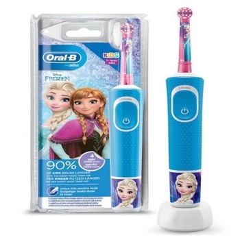 Periuta de dinti electrica pentru copii Oral-B Vitality, Disney Frozen, Albastru Periuta de dinti electrica pentru copii Oral-B Vitality, Disney Frozen, Albastru