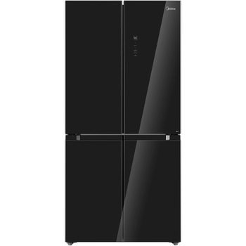 Side by Side Midea MDRF632FGF22, 474 l, Total No Frost, Compresor Inverter, Afisaj digital, Clasa F, H 177.5 cm, Sticla Neagra Side by Side Midea MDRF632FGF22, 474 l, Total No Frost, Compresor Inverter, Afisaj digital, Clasa F, H 177.5 cm, Sticla Neagra