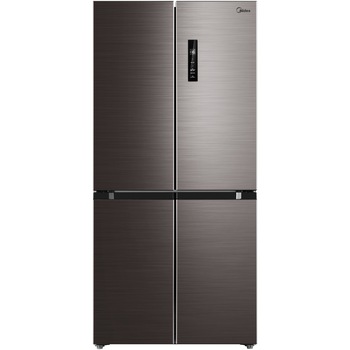 Side by Side Midea MDRF632FGF28, 474 l, Total No Frost, Compresor Inverter, Afisaj digital, Clasa F, H 177.5 cm, Antracit Side by Side Midea MDRF632FGF28, 474 l, Total No Frost, Compresor Inverter, Afisaj digital, Clasa F, H 177.5 cm, Antracit