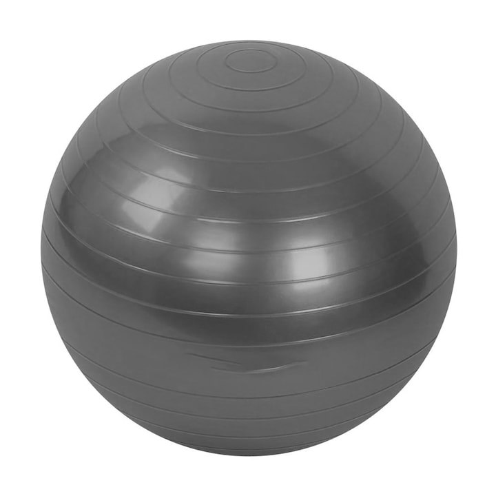 Гимнастическа топка MAXIMA, 75 см, Сив, 31066203