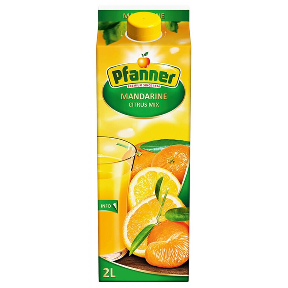 Suc de Mandarine Pfanner Citrus Mix, 2 L