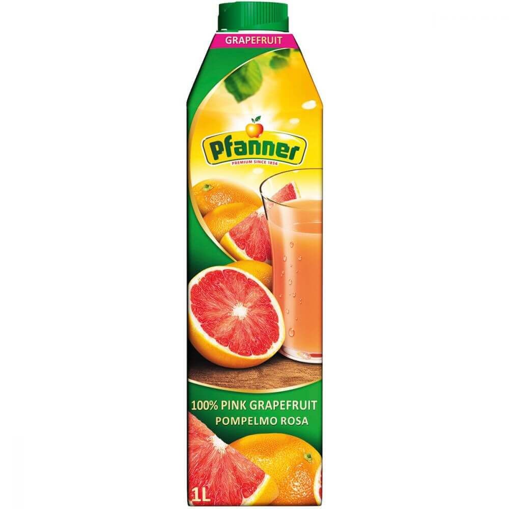 Suc de Grapefruit Roz Pfanner, 1 L