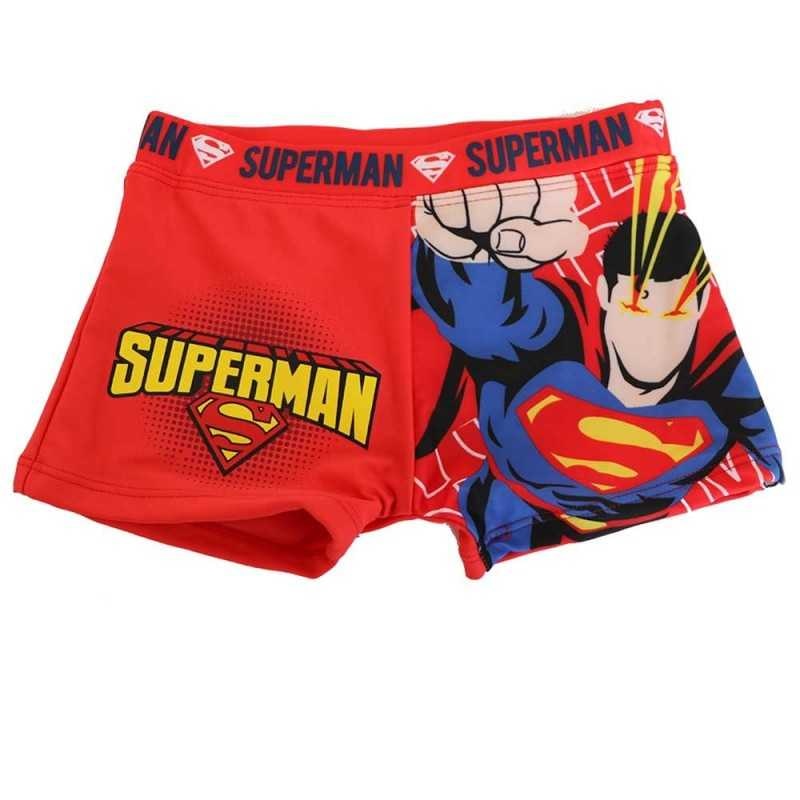 Boxeri baie Superman steel 8486, Rosu