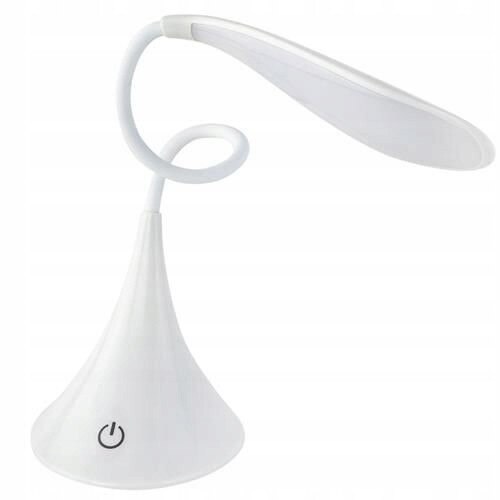 Lampa de masa reglabila, alimentata cu baterie incarcabila, 18 LED-uri, alb (5013)