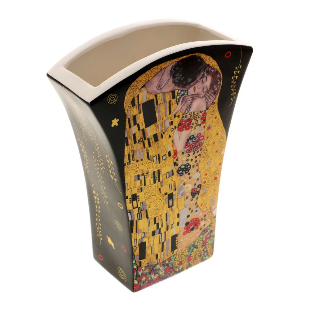 Vaza Evazata Neagra Gustav Klimt