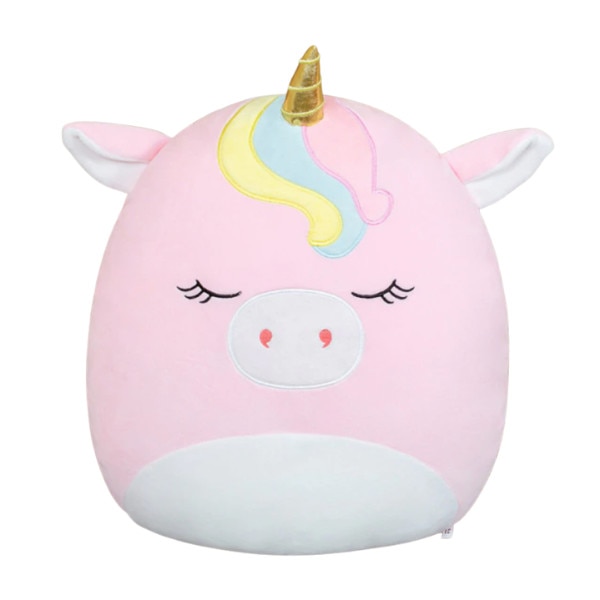 Perna de plus Moale, Unicorn Squishmallow, Roz, 30 cm