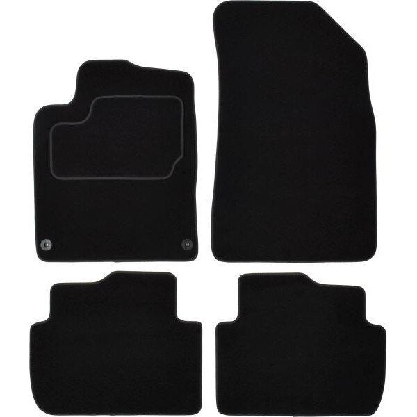 Set 4 covorase mocheta dedicate PEUGEOT 407 2005 - 2011