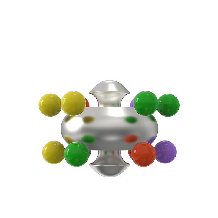 Spinner-puzzle GOBI aluminiu Anti-stres , rotativ jucarie Ginoscop